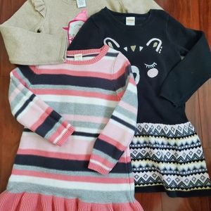 Toddler Girls Sweater Dress